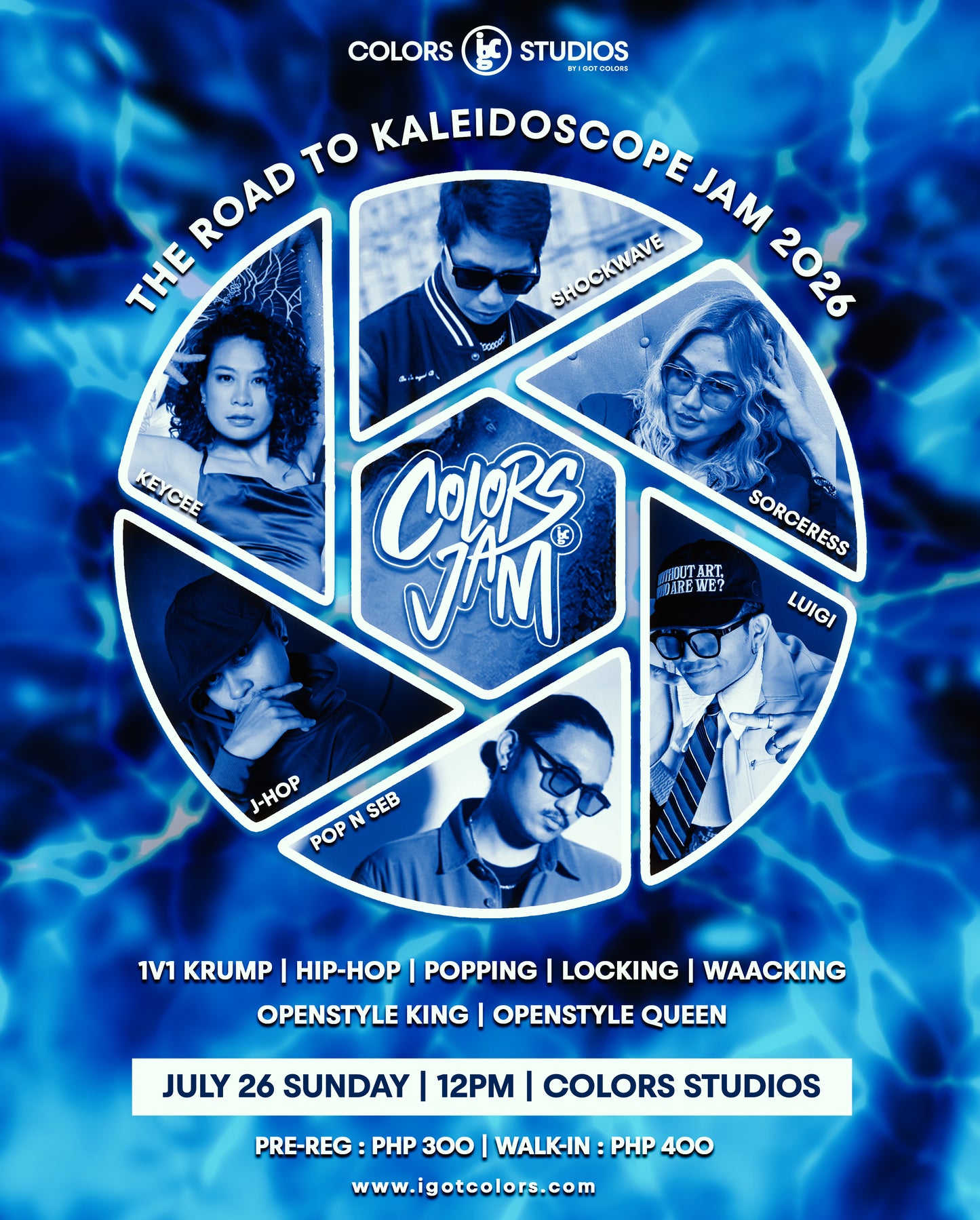 Colors Jam - July 26 Sunday - The Road to Kaleidoscope Jam 2026
