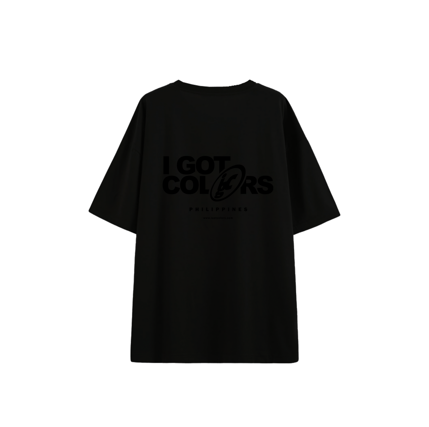 IGC Basic Logo Tee V2 - Black on Black