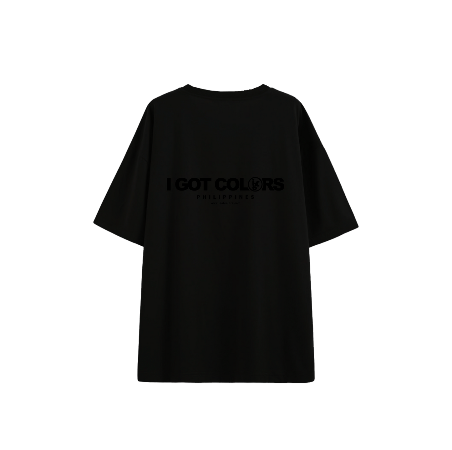 IGC Basic Logo Tee V1 - Black on Black