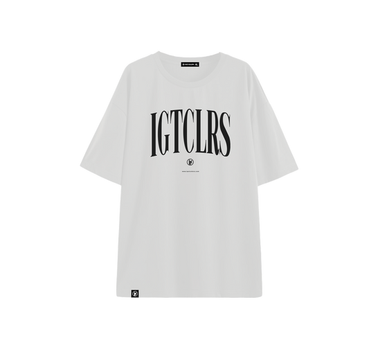 IGC Basic Logo Tee V4 - White on Black